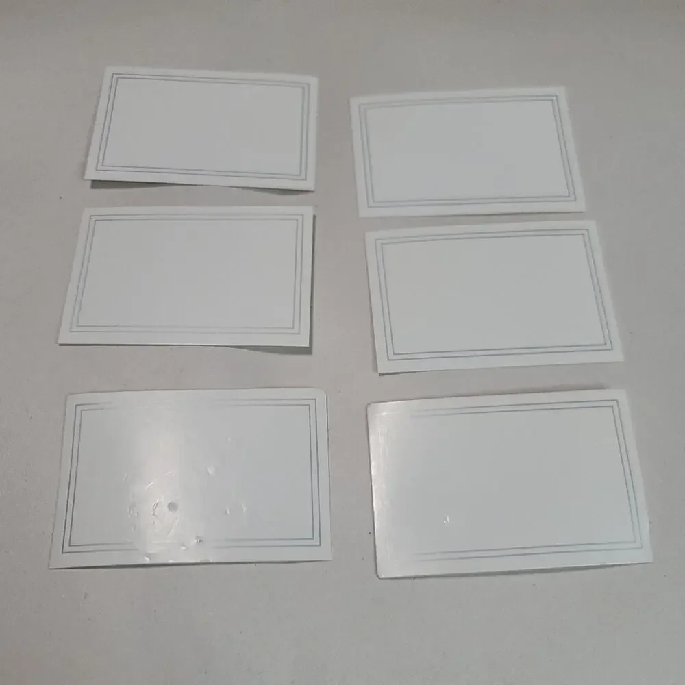 Pier 1 Imports Silver-Tone Six Snowflakes Place Card Holders